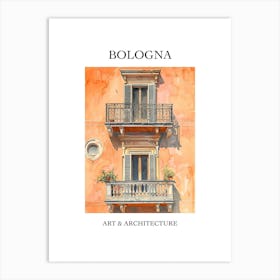 Bologna Travel And Architecture Poster 2 Art Print