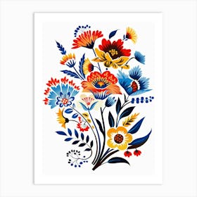 Ukrainian Folk Art 1 Art Print