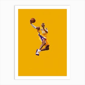 Kobe Wallpaper Art Print