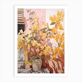 Bougainvillea 3 Flower Painting Art Print