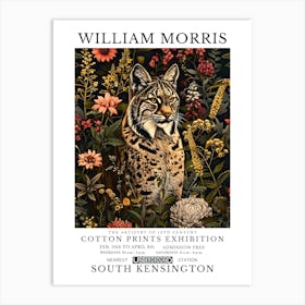 William Morris Exhibition Animals Series 63 Art Print