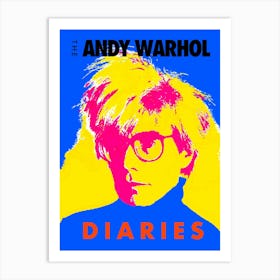 Warhol Diaries Art Print