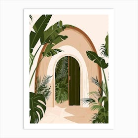 Doorway To The Jungle Art Print