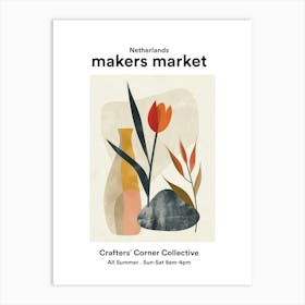 Netherlands Crafters Corner Collective Art Print