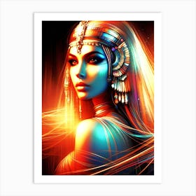 Cleopatra Portrait Artwork 77 Art Print