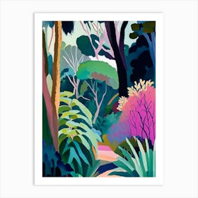 Mount Tomah Botanic Garden, 1, Australia Abstract Still Life Art Print