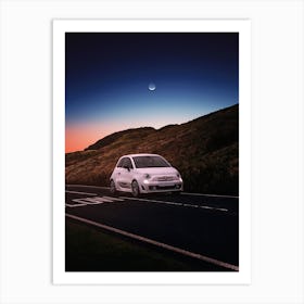 Driving In The Morning Art Print