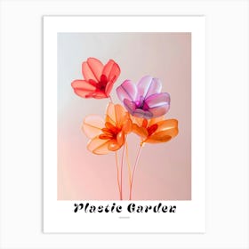 Dreamy Inflatable Flowers Poster Geranium 1 Art Print