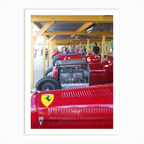 Ferrari Art Print