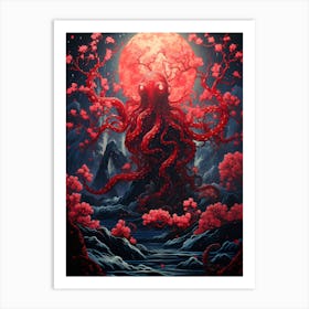 Octopus Art Print