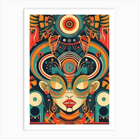 Psychedelic Art Art Print