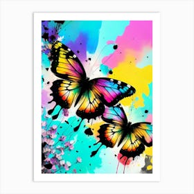 Butterfly Painting 175 Art Print