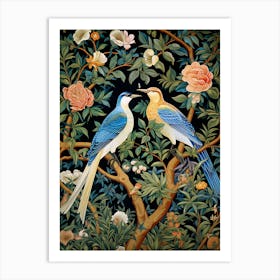 Two Birds In A Tree Art Print