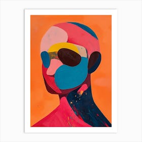 Abstract Portrait Art Print