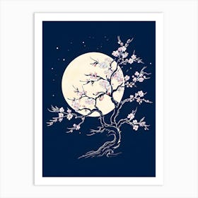 Cherry Blossom Tree 13 Art Print