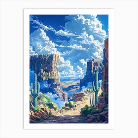 Beautiful Ancient Ruins Art Print