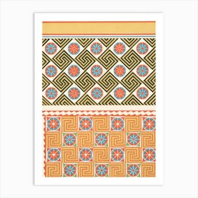 Greek Motifs Art Print