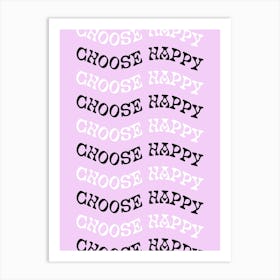 Happy Art Print