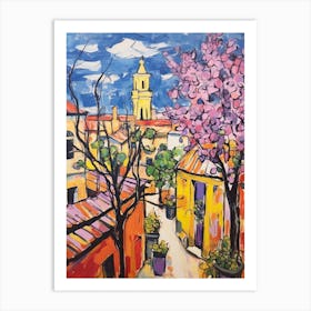 Parma Italy 4 Fauvist Painting Art Print