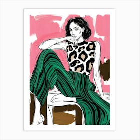 Fashion Illustration 4 Art Print