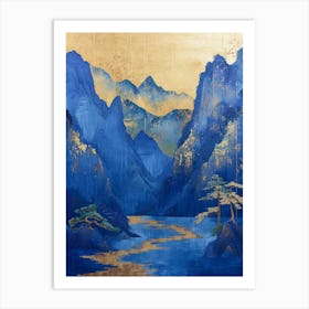 Asian Landscape 12 Art Print