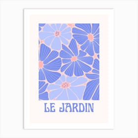 Le Jardin 1 Art Print