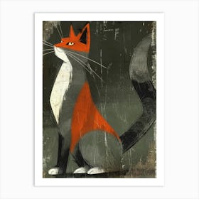 Fox Canvas Print 1 Art Print