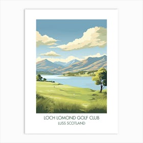 Loch Lomond Golf Club   Luss Scotland 2 Art Print