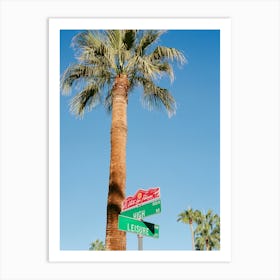 Palm Springs Life on Film Art Print