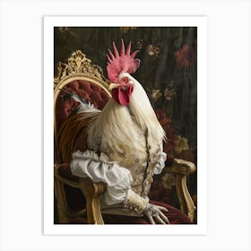 Rooster 5 Art Print