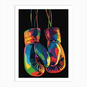 Boxing Gloves 1 Art Print