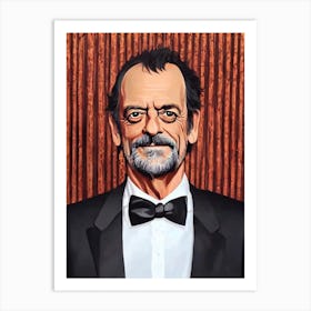 Christopher Lloyd Illustration Movies Art Print