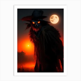 Scarecrow 4 Art Print