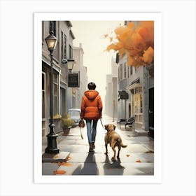 Walk In The Park art print Art Print