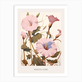 Floral Illustration Morning Glory 1 Poster Art Print