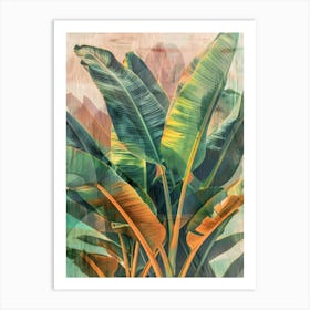 Banana Leaves 28 Art Print