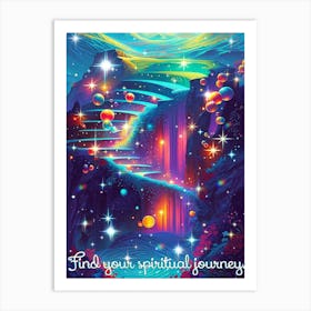 Find Your Spiritual Journey Art Print