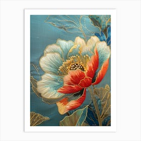 Chinese Flower Painting 30 Art Print