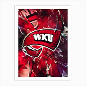 Western Kentucky Hilltoppers 1 Art Print