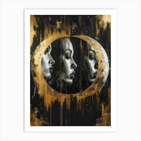 'The Moon' 1 Art Print