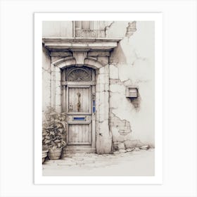 Door To Rome Art Print