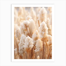 Boho Dried Flowers Celosia 2 Art Print