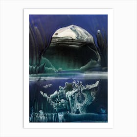 Cave Of The Mountain King Art Print