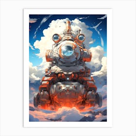 Spaceship Art Print