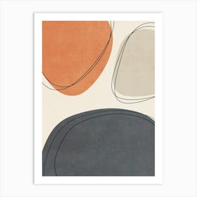 Minimal Art - AN04 Art Print