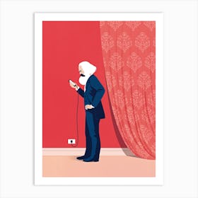 Message From Marx Art Print