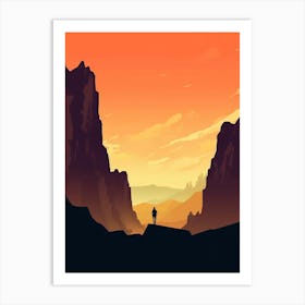 Desert Landscape 2 Art Print