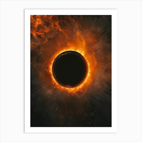 Eclipse Of The Sun 1 Art Print