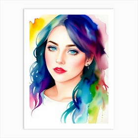 Watercolor Painting 2 Art Print