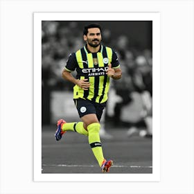 Ilkay Gundogan Of Manchester City Art Print